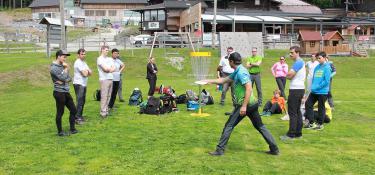Disk golf delavnica