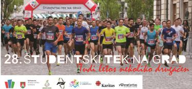 28. študentski tek na grad